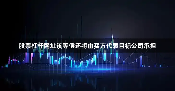 股票杠杆网址该等偿还将由买方代表目标公司承担
