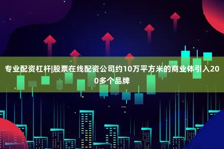 专业配资杠杆|股票在线配资公司约10万平方米的商业体引入200多个品牌